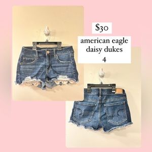 Lace American Eagle Shorts